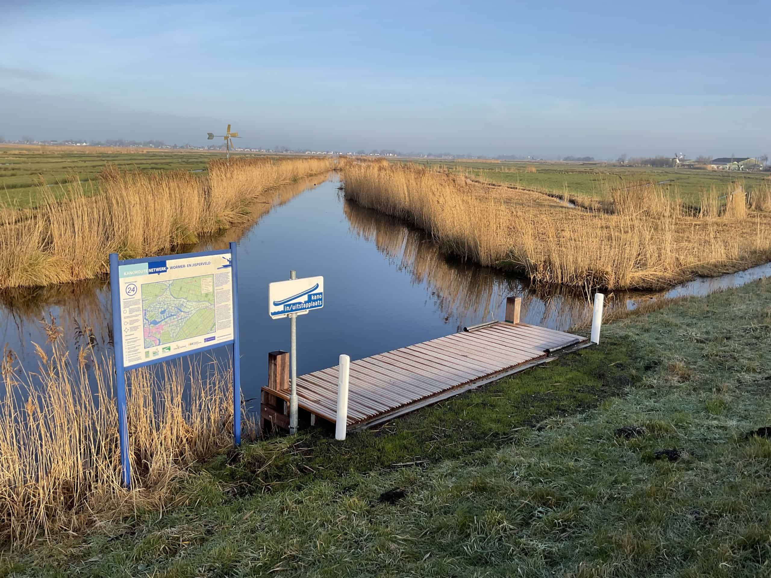 Aanlegsteiger in het Twiske