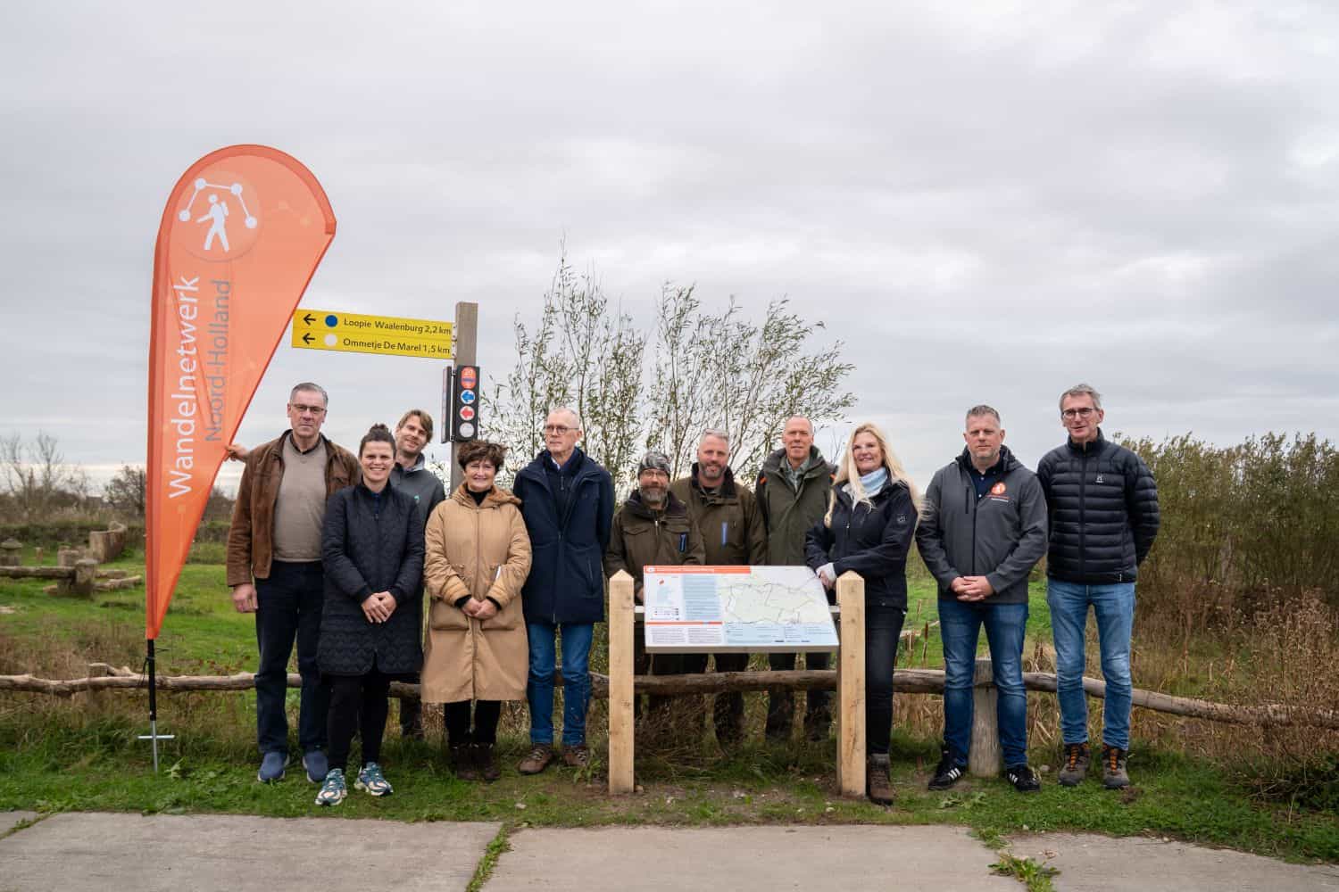 Opening Wandelnetwerk Noord-Holland op Texel
